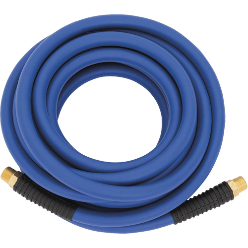 AH3825HY Hybrid Hose, Air, Polymer, 3/8" dia. x 25', 300 psi, 1/4 NPT Sécurité Médic
