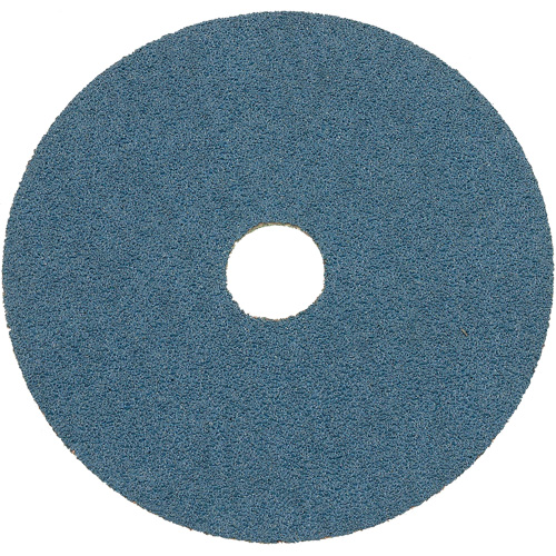 Resin Fibre Sanding Disc, 7" Dia., Z24 Grit, Zirconia Alumina Sécurité Médic