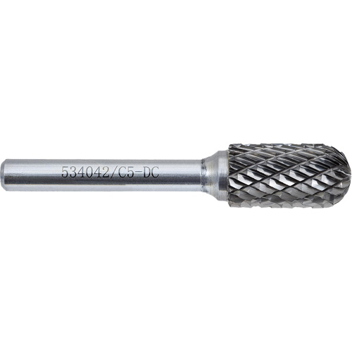 C5-DC Jet-Kut&reg; GP Carbide Burr, 1/2" Dia., 1" Depth of Cut Sécurité Médic