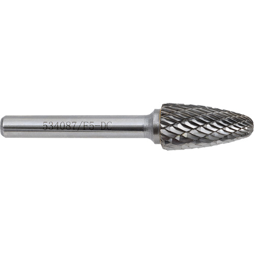 F5-DC Fraise en carbure GP Jet-Kut, 1/2" dia., 1" profondeur de la coupe Sécurité Médic