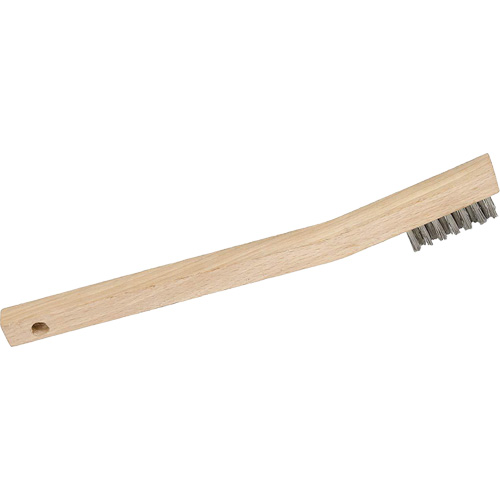 3MHSS Mini brosse &agrave; gratter en fil m&eacute;tallique, Acier inoxydable, 3 x 7 rangs de fils, Longueur 7-3/4" Sécurité Médic