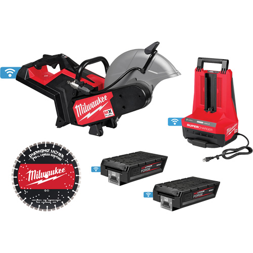 MX Fuel Cut-Off Saw with RapidStop Brake Kit, 14" Sécurité Médic