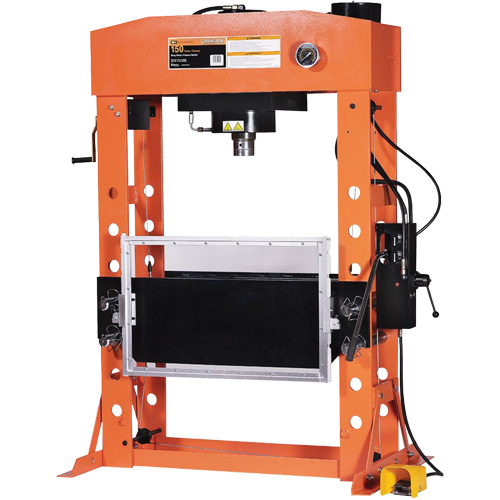 Super Heavy-Duty Shop Presses, 150 Tons Capacity Sécurité Médic