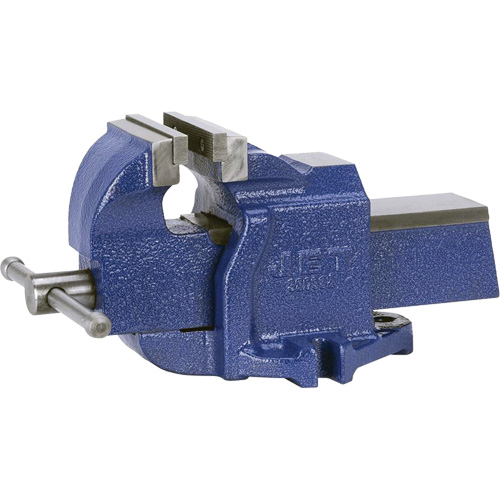 Heavy-Duty British Pattern Bench Vises, 4" Jaw Width, 2-3/5" Throat Depth Sécurité Médic