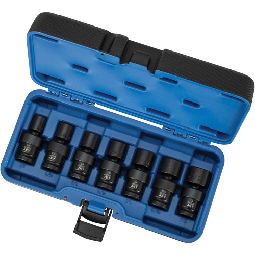 PSU712 Jeux de douilles universelles, 7 Mcx, Chocs, Prise de 1/2" Sécurité Médic