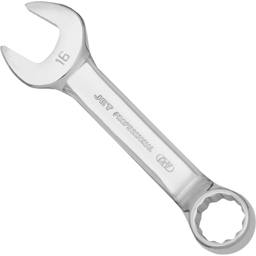 Stubby Wrenches, 16 mm, Chrome Finish Sécurité Médic