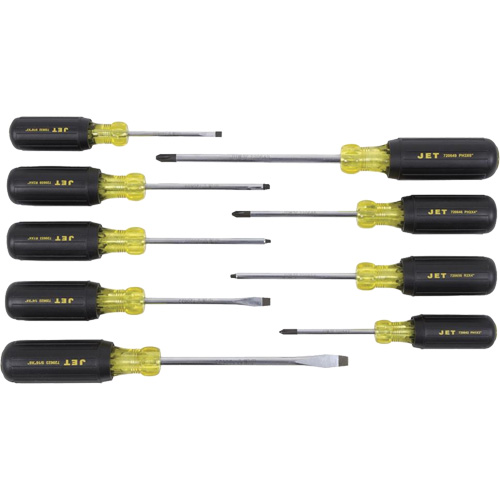 JKS-9S Screwdriver Sets, 9 Pcs. Sécurité Médic