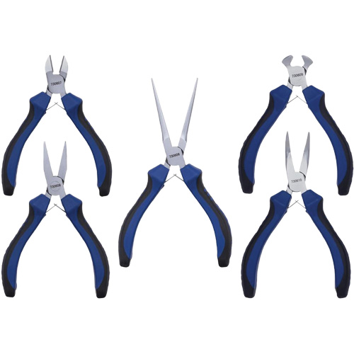JMP-5S Mini Locking Pliers Sets, 5 Pieces Sécurité Médic