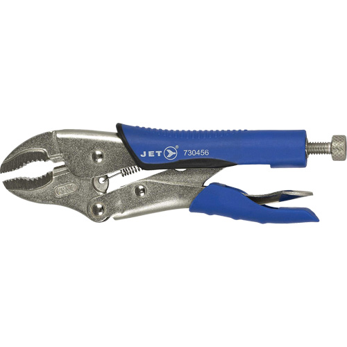 J7WRG Curved Jaw Locking Pliers, 7" Length, Curved Jaw Sécurité Médic