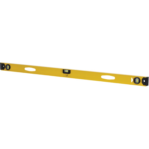 Level, I-Beam, 48" L, Aluminum, 3, Non-Magnetic Sécurité Médic