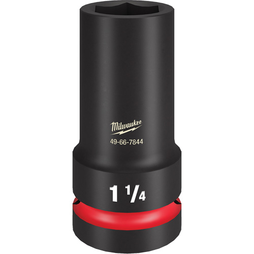 Shockwave Impact Duty Thin Wall Extra Socket, Impact, 1-1/4", 1" Drive, 6 Points, Deep Sécurité Médic