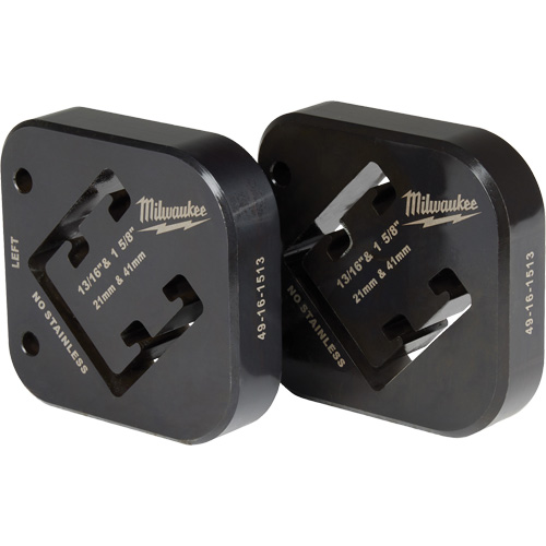 13/16" & 1-5/8" x 1-5/8" Combination Strut Shearing Dies Sécurité Médic