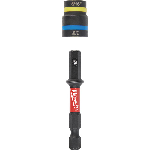 Shockwave Impact Duty Quik-Clear 2-in-1 Nut Driver, 5/16"/3/8" Drive, 2-1/2" L, Magnetic Sécurité Médic
