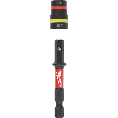 Shockwave Impact Duty Quik-Clear 2-in-1 Nut Drivers, 5/16"/1/4" Drive, 2-1/4" L, Magnetic Sécurité Médic