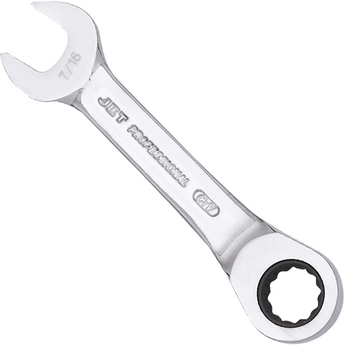 SAE Ratcheting Stubby Combination Wrench Sécurité Médic