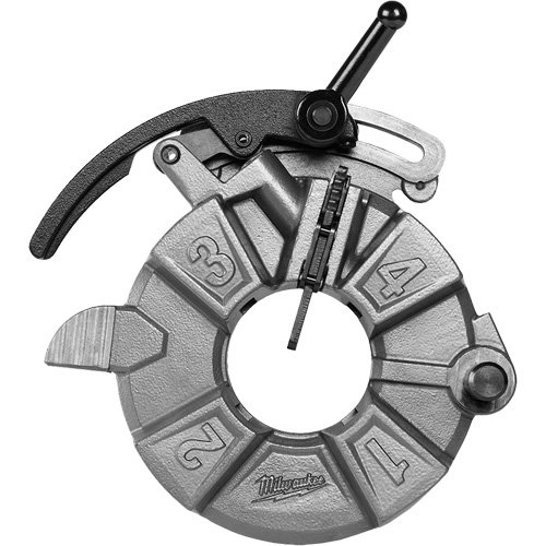 BSPT Pipe Threading Die Head with Micro-Adjust Sécurité Médic