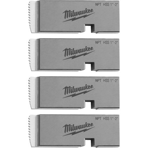 NPT Universal Pipe Threading Dies, For Pipe Size 1"-2", High Speed for Stainless Steel Sécurité Médic