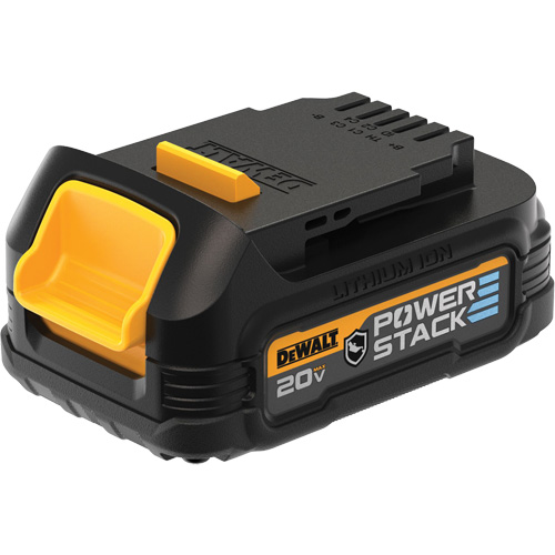 Batterie compacte r&eacute;sistante &agrave; l'huile POWERSTACK, Lithium-ion, 20 V, 1,7 Ah Sécurité Médic