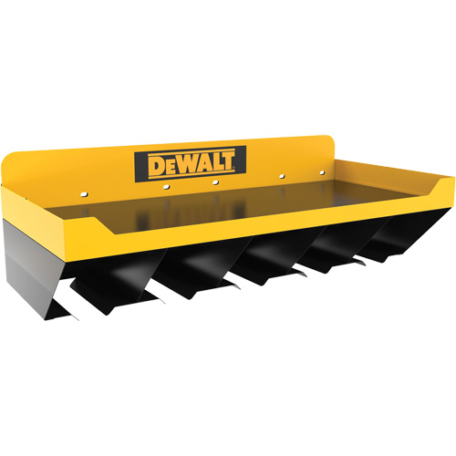 Power Tool Storage Shelf Combo, Steel, Black/Yellow Sécurité Médic