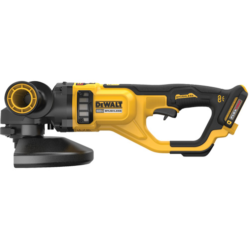 MAX Large Angle Grinder, 7" - 9" Wheel, 60 V Sécurité Médic