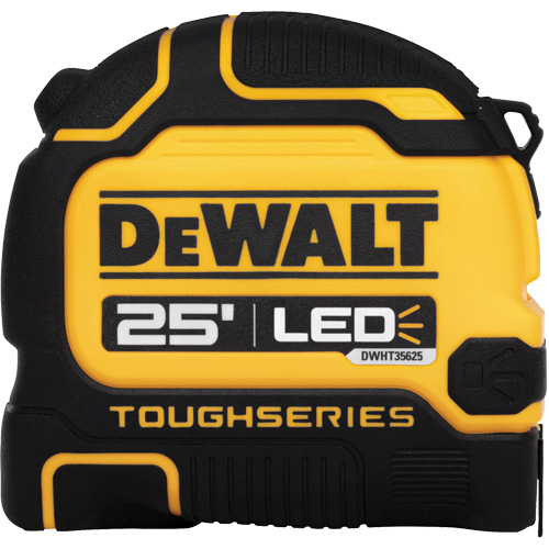 Ruban &agrave; mesurer &agrave; lampe DEL TOUGHSERIES, 25' Sécurité Médic