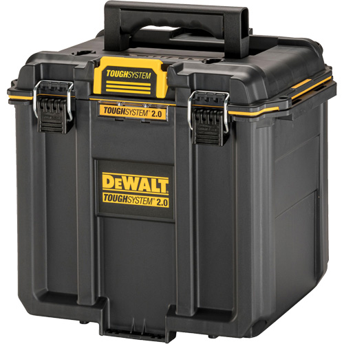 ToughSystem&reg; 2.0 Deep Compact Toolbox, 10" x 15-7/20" x 13-4/5", Black/Yellow Sécurité Médic