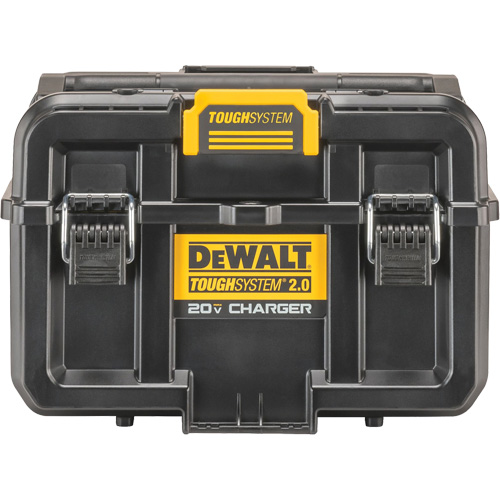 ToughSystem&reg; 2.0 20V Dual Port Charger, 14" x 15" x 9", Black/Yellow Sécurité Médic