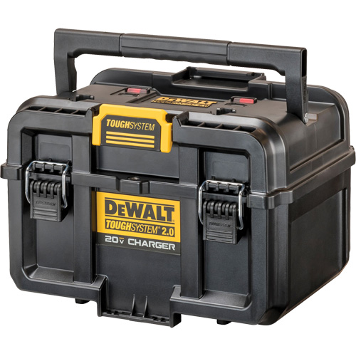 ToughSystem&reg; 2.0 20V Dual Port Charger, 14" x 15" x 9", Black/Yellow Sécurité Médic