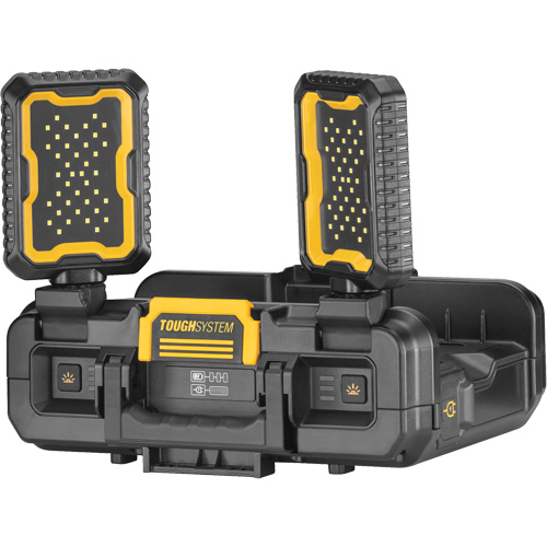 ToughSystem&reg; 2.0 Adjustable Work Light with Storage, 16" x 11" x 14", Black/Yellow Sécurité Médic