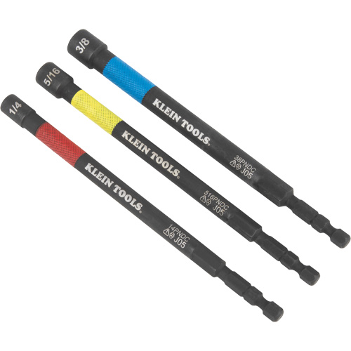 11-in-1 Impact-Rated Driver and Flip Socket 2-Piece Set, 1/4" Drive, 6-3/10" L, Magnetic Sécurité Médic