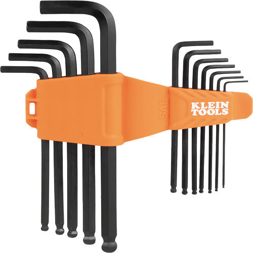L-Style Ball-End Hex Key Wrench Set, 12 Pcs., Imperial Sécurité Médic