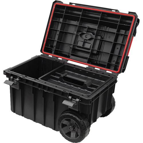 Coffre &agrave; outils roulant Arx, 23-4/5" x 16" x 15-3/5", Noir Sécurité Médic