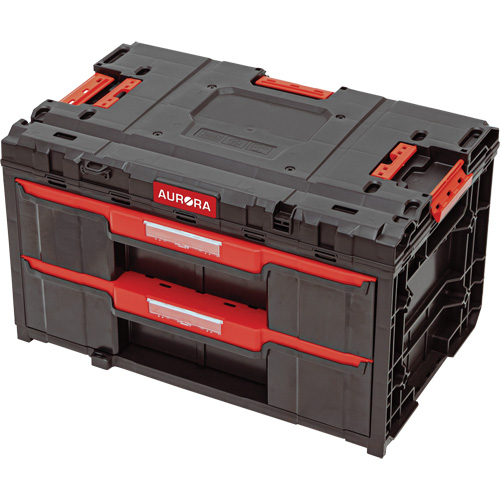 Arx&reg; 2-Drawer Toolbox, 23-1/10" x 15" x 13-2/5", Black Sécurité Médic