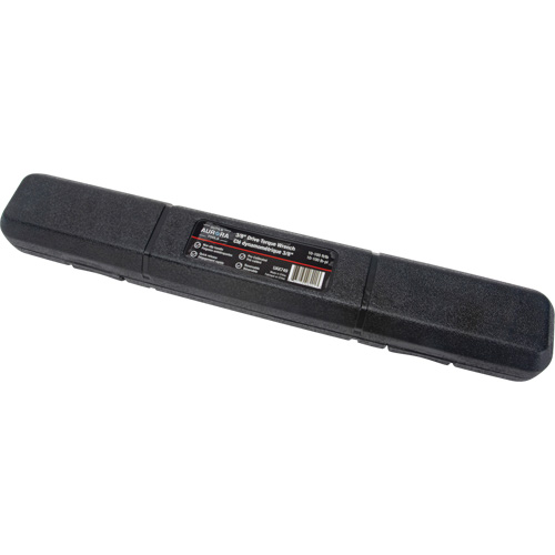 72-Tooth Torque Wrench, Click, 3/8" Square Drive, 10 - 100 ft-lbs. Sécurité Médic