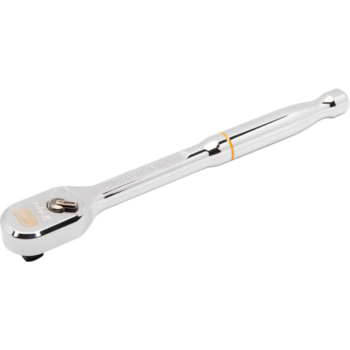 Rochet &agrave; t&ecirc;te chrom&eacute;e enti&egrave;rement polie en goutte 120XP, Prise de 3/8", Poign&eacute;e Ergonomique Sécurité Médic