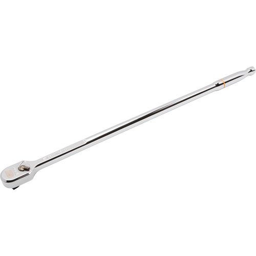 120XP Full Polish Chrome Extra Long Handle Teardrop Ratchet, 3/8" Drive, Ergonomic Handle Sécurité Médic
