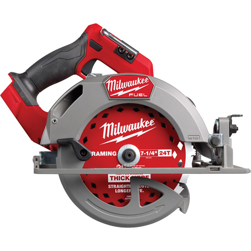 Fuel Circular Saw (Tool Only), 7-1/4", 18 V Sécurité Médic