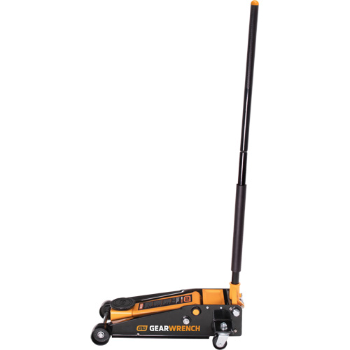 Cric &agrave; planchers pour usage intensif, 3 tonne(s) Capacit&eacute;, 5-1/4" Abaiss&eacute;e, 18-1/4" &eacute;lev&eacute;e, Hydraulique &agrave; main Sécurité Médic