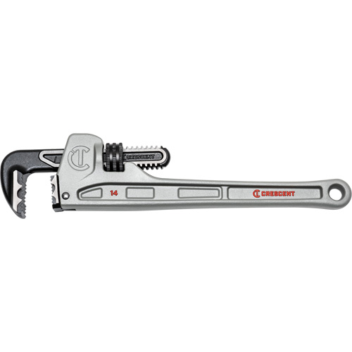 Cl&eacute; &agrave; tuyau &agrave; m&acirc;choires K9, Cap des m&acirc;choires 2-3/8", Longueur 14", Fini Rev&ecirc;tement en poudre, Prise Non-ergonomique Sécurité Médic