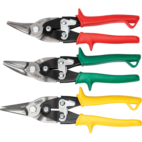 MetalMaster&reg; 3-Piece Compound Action Aviation Snip Set Sécurité Médic