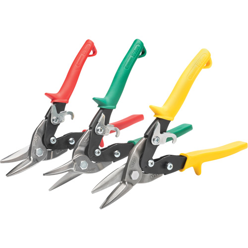 MetalMaster&reg; 3-Piece Compound Action Aviation Snip Set Sécurité Médic