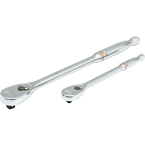 90-Tooth Long Handle Teardrop Ratchet Set Sécurité Médic