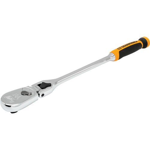 90-Tooth Dual Material Locking Flex Head Teardrop Ratchet Sécurité Médic