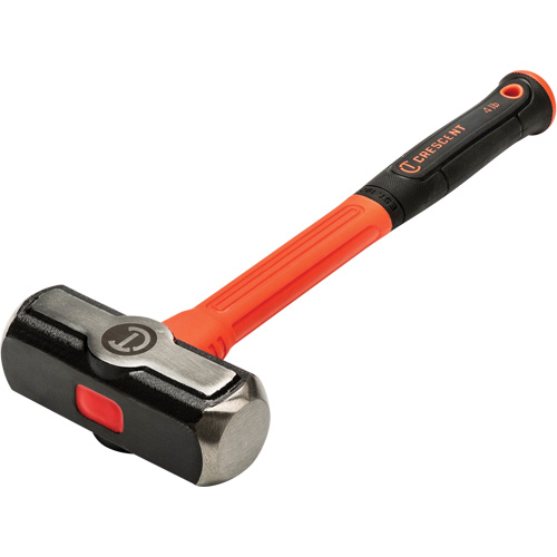Fiberglass Engineer Hammer, 4 lbs Head Weight, 14" L Sécurité Médic