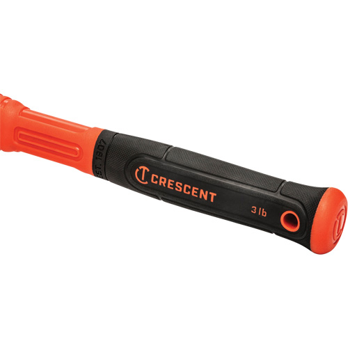 Marteau perforateur, 3 lb, Prise en Fibre de verre, 4" lo Sécurité Médic