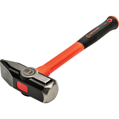 Fiberglass Blacksmith Hammer, 4 lbs Head Weight, 14" L Sécurité Médic