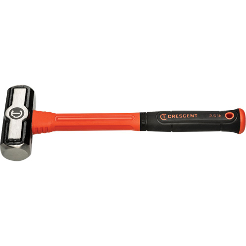 Fiberglass Engineer Hammer, 2.5 lbs Head Weight, 13-1/2" L Sécurité Médic