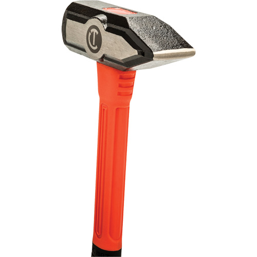 Fiberglass Blacksmith Hammer, 2.5 lbs Head Weight, 13-1/2" L Sécurité Médic