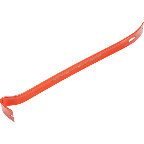 Half-Round Pry Bar, 1-3/4" W, 21" L Sécurité Médic