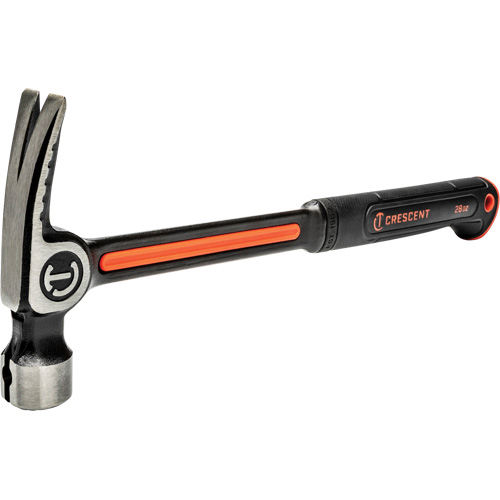 Milled-Face Framing Hammer, 28 oz., Solid Steel Handle, 16" L Sécurité Médic